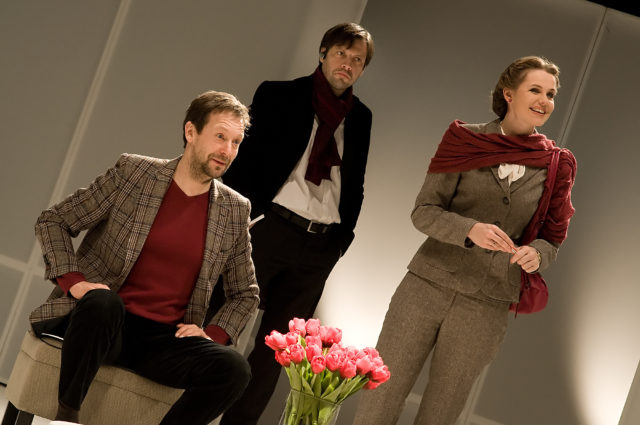 Ivo Uukkivi, Mait Malmsten, Harriet Toompere lavastuses "Hävituse ingel".