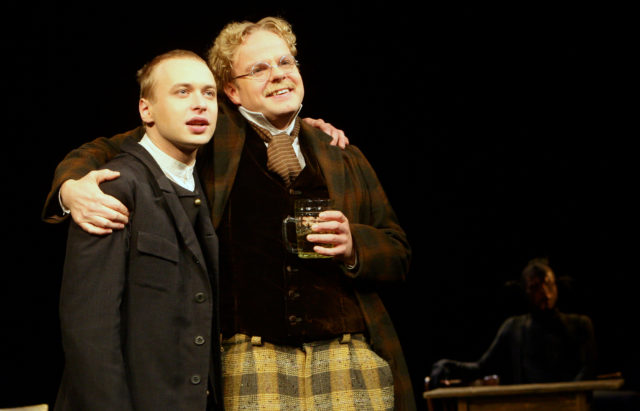 Roland Laos ja Tiit Sukk lavastuses "Kevadine Luts".