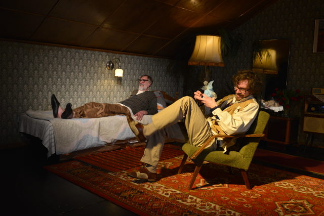 Lembit Ulfsak ja Lauri Kaldoja