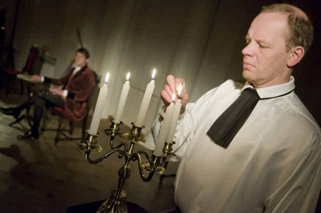 Hendrik Toompere lavastuses "Marquis d'Artiste".