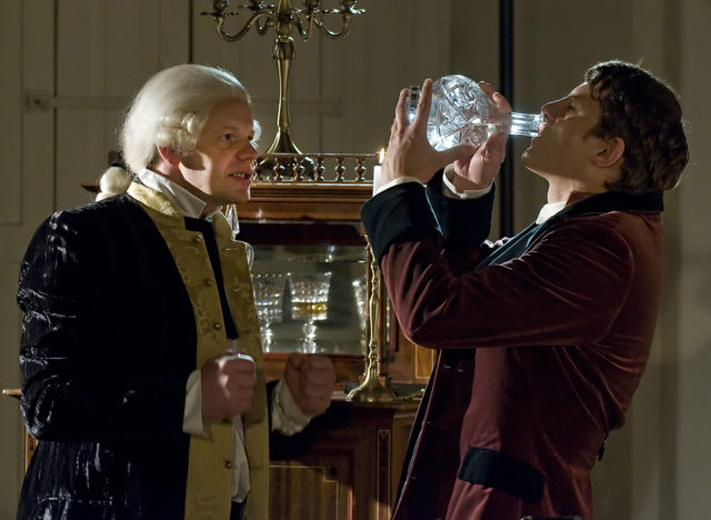 Hendrik Toompere ja Jan Uuspõld lavastuses "Marquis d'Artiste".