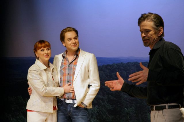 Murel, Teplenkov, Oja lavastuses "Vertikaaltund".