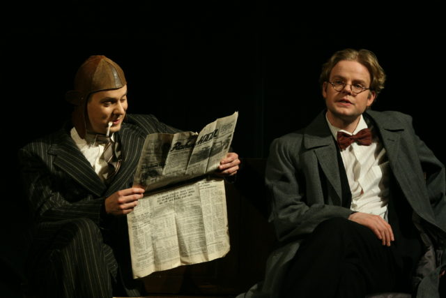 Taavi Teplenkov ja Tiit Sukk lavastuses "Voldemar".