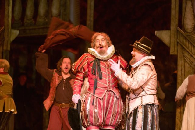 Guido Kangur lavastuses "Armunud Shakespeare"