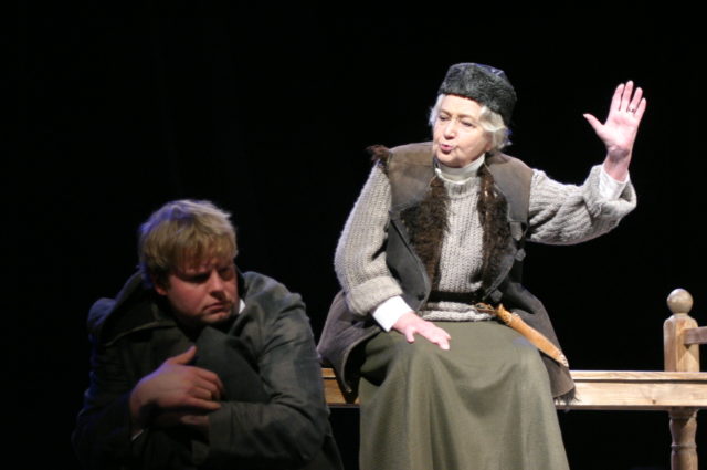 Sukk ja Ever lavastuses "Gösta Berlingi saaga".