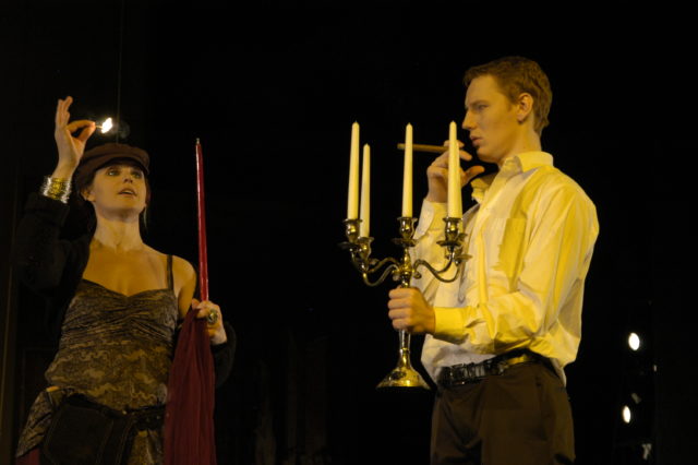 Harriet Toompere ja Hendrik Toompere jr lavastuses "Kirsiaed".