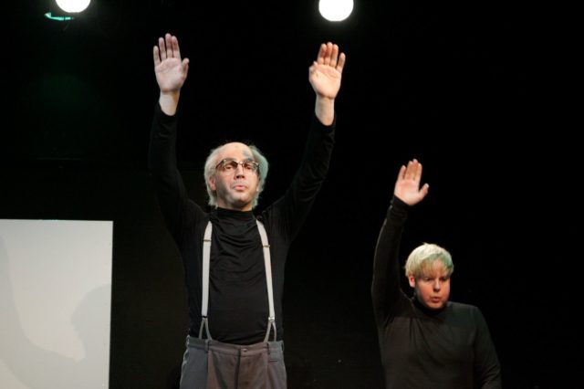 Mait Malmsten ja Tiit Sukk lavastuses "Panso".