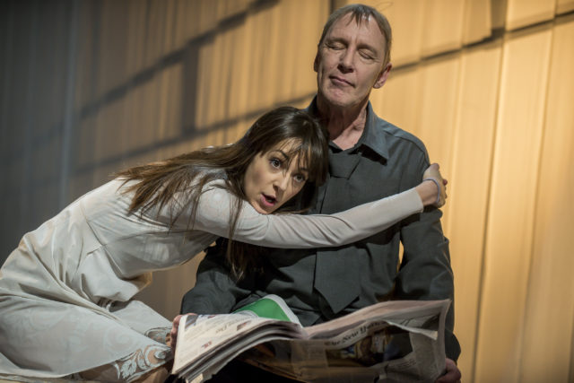 Inga Salurand ja Egon Nuter lavastuses "Sylvia"