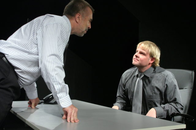 Martin Veinmann ja Tiit Sukk lavastuses "Push up".