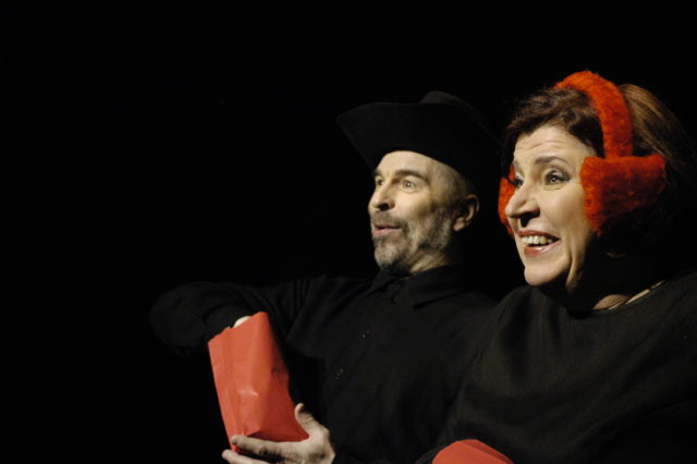 Martin Veinmann ja Maria Klenskaja lavastuses "1+1".