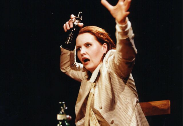 Garmen Tabor Eesti Draamateatri lavastuses "Tribaadide öö".